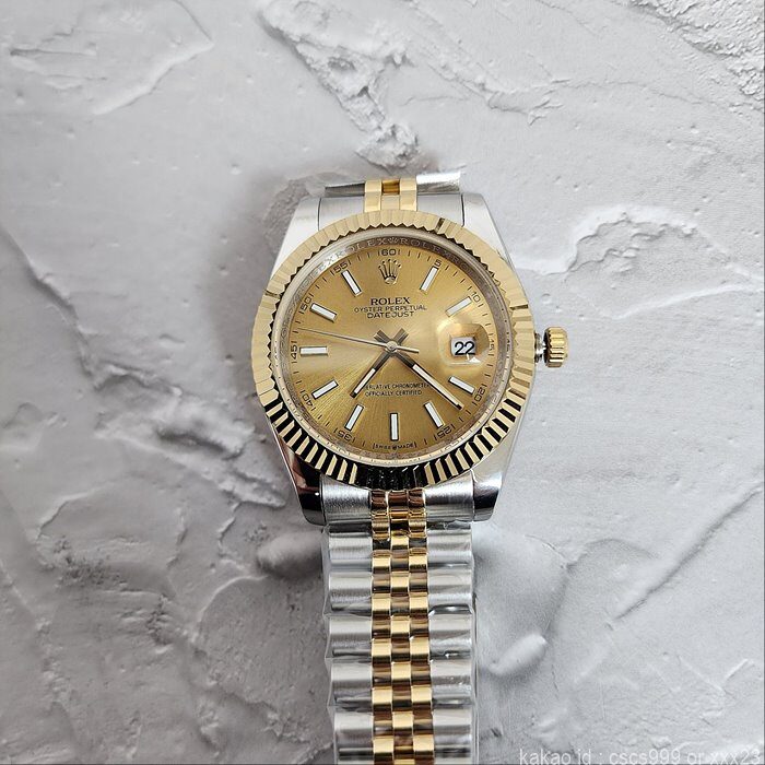 로렉스 데이저스트 골드콤비 41mm 시계 레플리카 미러급 SA급 S급 고퀄리티 롤렉스 워치 6