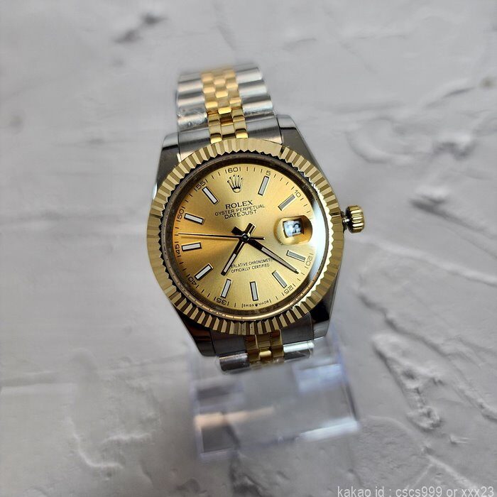 로렉스 데이저스트 골드콤비 41mm 시계 레플리카 미러급 SA급 S급 고퀄리티 롤렉스 워치 19