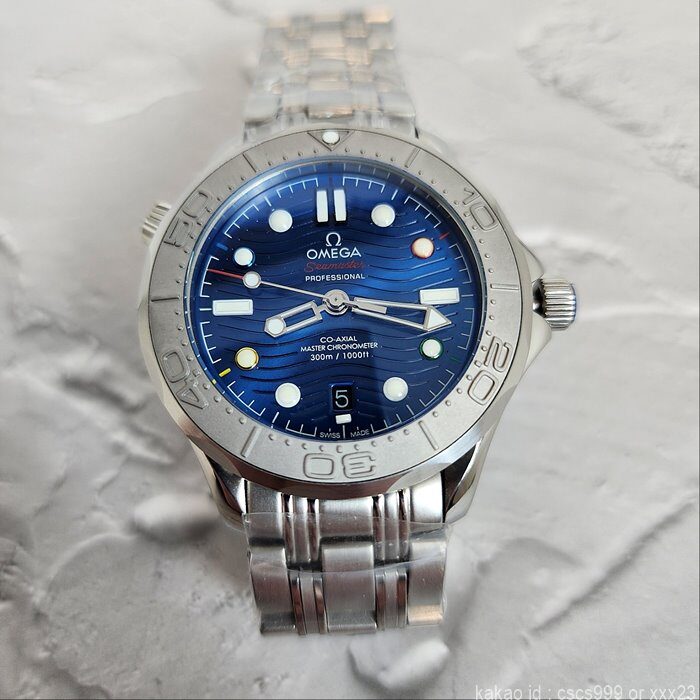 오메가-코엑시얼-씨마스터-다이버300m-베이징-2022-스페셜-에디션-명품 레플리카 미러 SA급 오메가 코엑시얼 씨마스터 다이버300M 베이징 2022 스페셜 에디션 시계 레플리카 미러급 SA급 S급 고퀄리티 워치 14