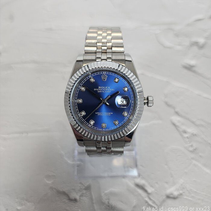 로렉스 데이저스트 블루다이아 41mm 시계 레플리카 미러급 SA급 S급 고퀄리티 롤렉스 워치 4
