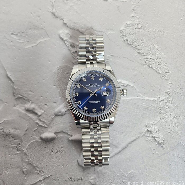 로렉스 데이저스트 블루다이아 41mm 시계 레플리카 미러급 SA급 S급 고퀄리티 롤렉스 워치 11
