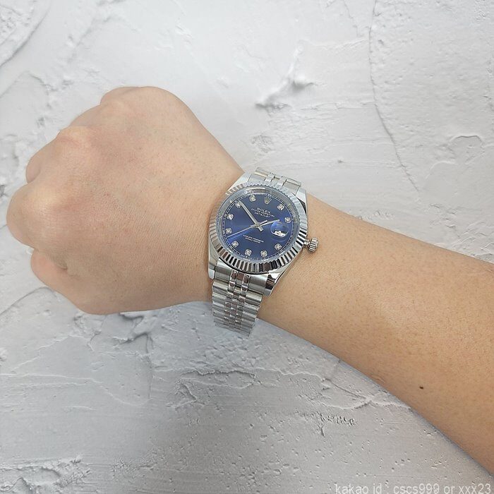 로렉스 데이저스트 블루다이아 41mm 시계 레플리카 미러급 SA급 S급 고퀄리티 롤렉스 워치 17
