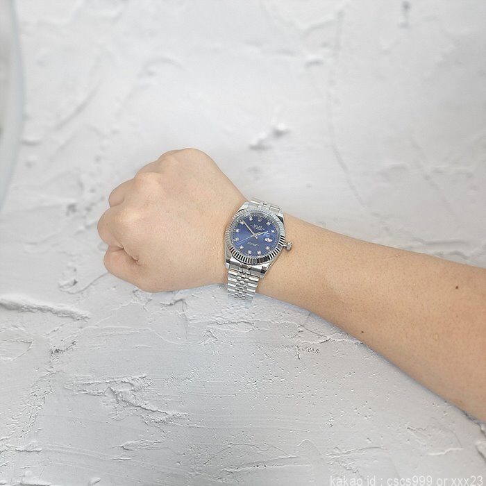 로렉스 데이저스트 블루다이아 41mm 시계 레플리카 미러급 SA급 S급 고퀄리티 롤렉스 워치 18