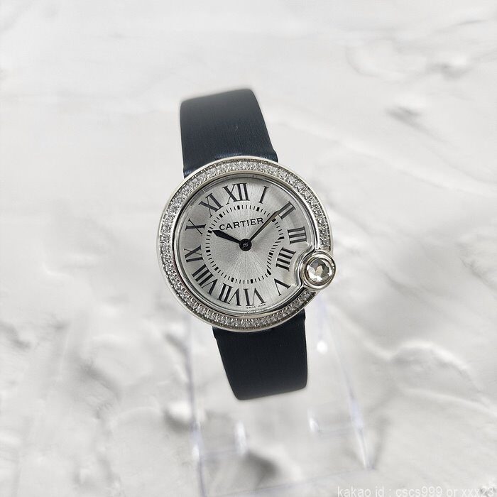 까르띠에 발롱블랑 다이아 세팅 시계 레플리카 미러급 SA급 S급 고퀄리티 워치 [여성] 3