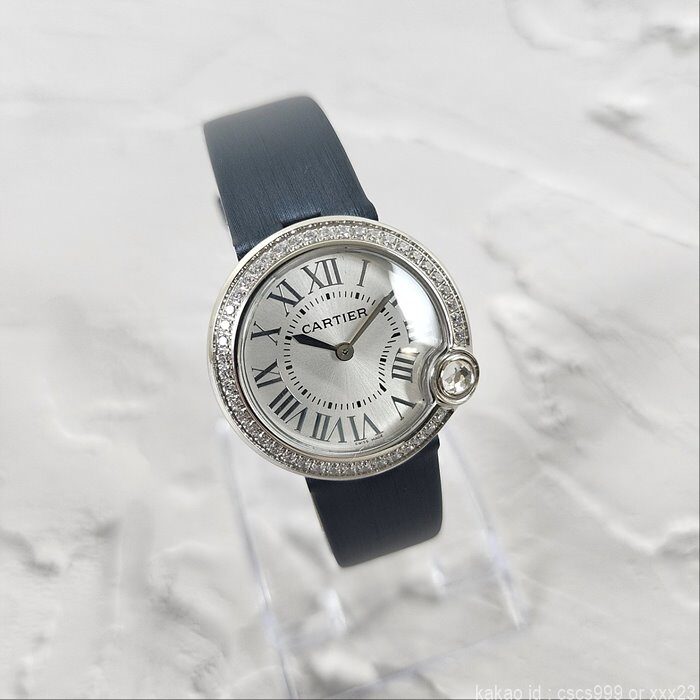 까르띠에 발롱블랑 다이아 세팅 시계 레플리카 미러급 SA급 S급 고퀄리티 워치 [여성] 5