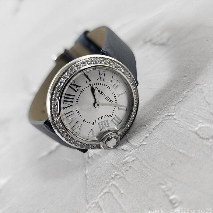 까르띠에 발롱블랑 다이아 세팅 시계 레플리카 미러급 SA급 S급 고퀄리티 워치 [여성] 8