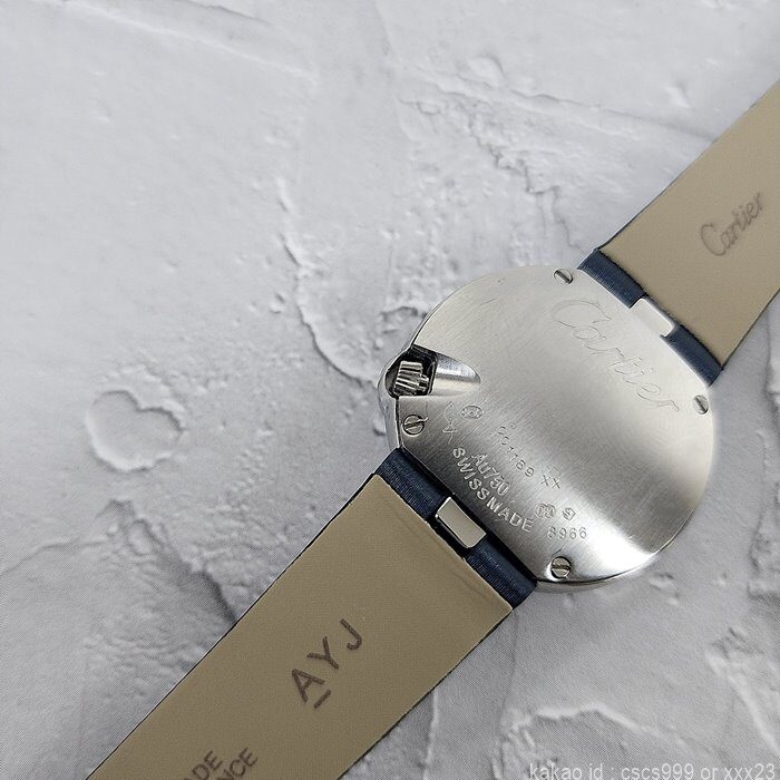 까르띠에 발롱블랑 다이아 세팅 시계 레플리카 미러급 SA급 S급 고퀄리티 워치 [여성] 18