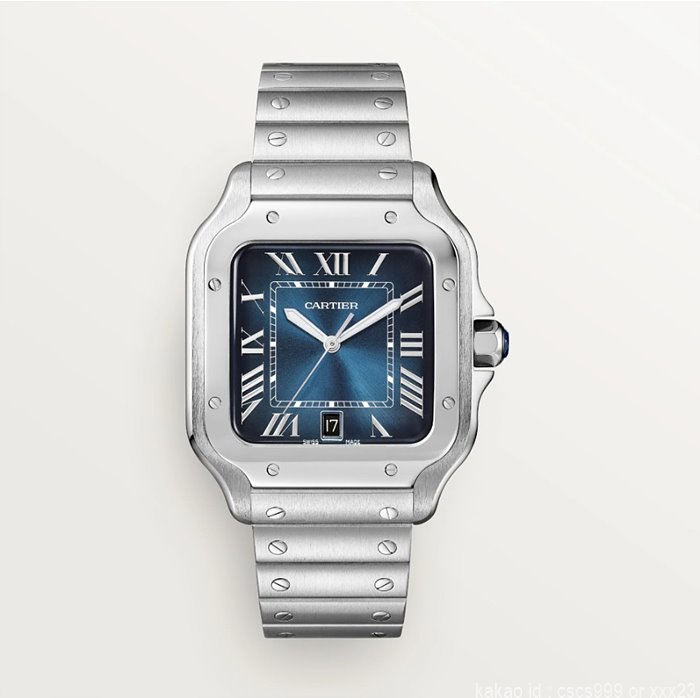까르띠에 산토스 블루다이얼 시계 레플리카 미러급 SA급 S급 고퀄리티 워치