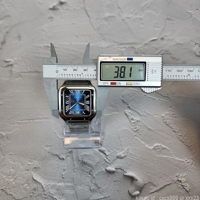 까르띠에 산토스 블루다이얼 시계 레플리카 미러급 SA급 S급 고퀄리티 워치 7