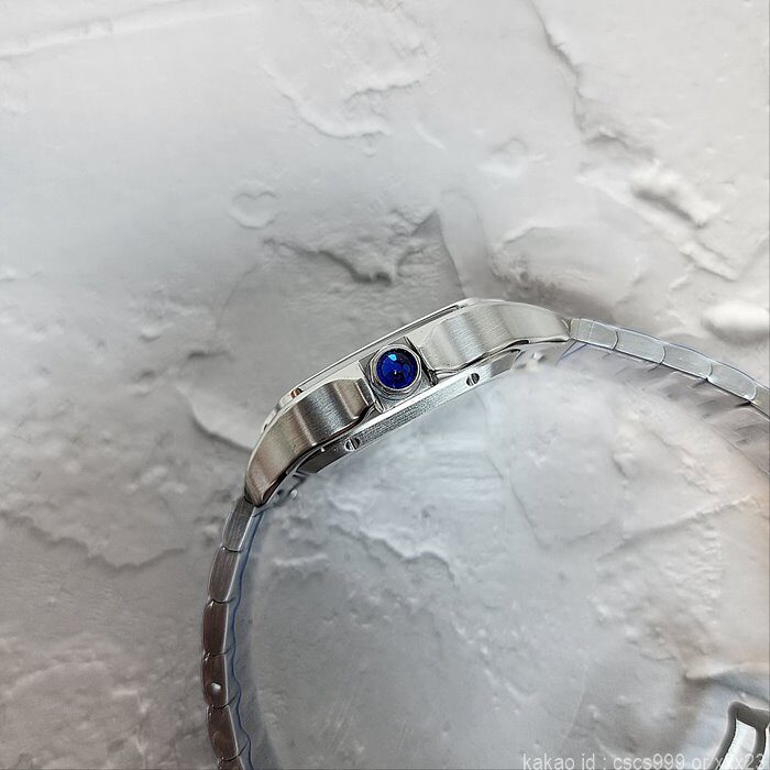 까르띠에 산토스 블루다이얼 시계 레플리카 미러급 SA급 S급 고퀄리티 워치 12