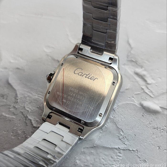 까르띠에 산토스 블루다이얼 시계 레플리카 미러급 SA급 S급 고퀄리티 워치 13