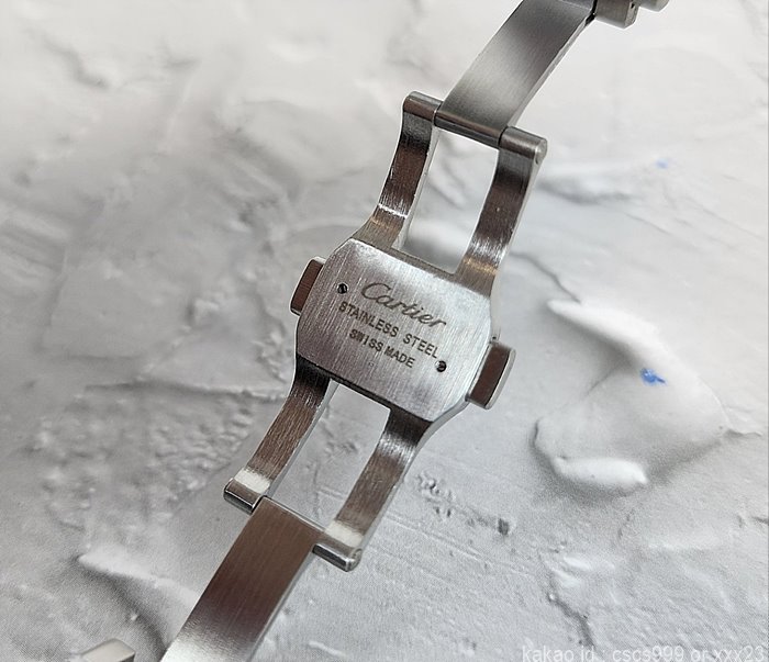 까르띠에 산토스 블루다이얼 시계 레플리카 미러급 SA급 S급 고퀄리티 워치 14