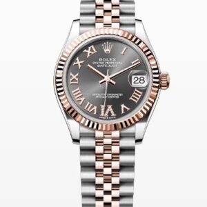 로렉스 데이저스트 에버로즈골드 그레이 로마 다이아 31mm 시계 레플리카 미러급 SA급 S급 고퀄리티 롤렉스 워치 [여성]