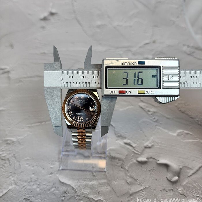 로렉스 데이저스트 에버로즈골드 그레이 로마 다이아 31mm 시계 레플리카 미러급 SA급 S급 고퀄리티 롤렉스 워치 [여성] 7