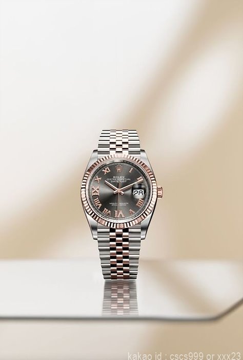 로렉스 데이저스트 에버로즈골드 그레이 로마 다이아 31mm 시계 레플리카 미러급 SA급 S급 고퀄리티 롤렉스 워치 [여성] 11