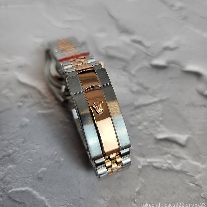 로렉스 데이저스트 에버로즈골드 그레이 로마 다이아 31mm 시계 레플리카 미러급 SA급 S급 고퀄리티 롤렉스 워치 [여성] 15