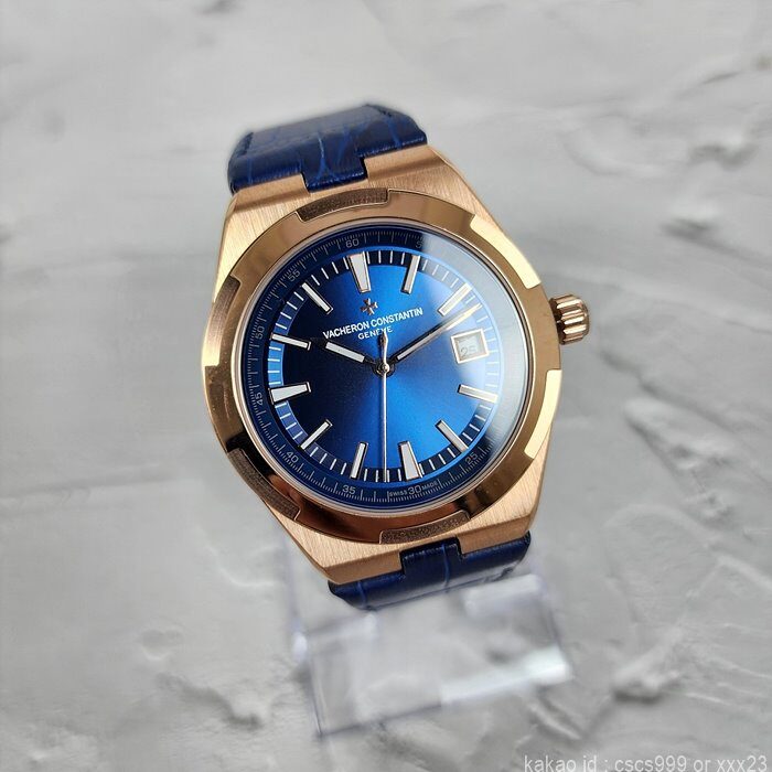 바쉐론콘스탄틴 오버시즈 4500v 블루다이얼 골드 시계 레플리카 미러급 SA급 S급 고퀄리티 워치 3