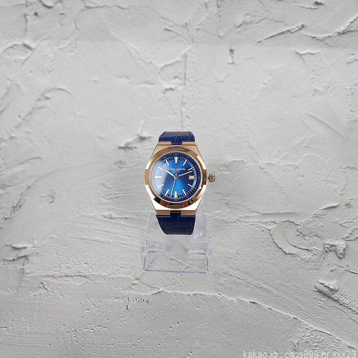 바쉐론콘스탄틴 오버시즈 4500v 블루다이얼 골드 시계 레플리카 미러급 SA급 S급 고퀄리티 워치 11