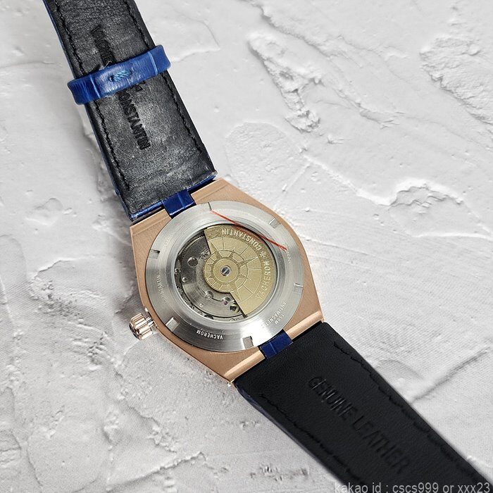 바쉐론콘스탄틴 오버시즈 4500v 블루다이얼 골드 시계 레플리카 미러급 SA급 S급 고퀄리티 워치 12