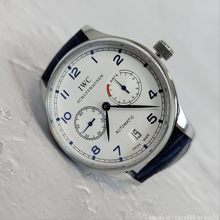 IWC 포르투기저 화이트다이얼 시계 레플리카 미러급 SA급 S급 고퀄리티 워치 product code : CDB200142408    7