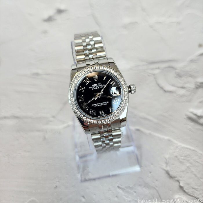로렉스 데이저스트 블랙로마 다이아 31mm 시계 레플리카 미러급 SA급 S급 고퀄리티 롤렉스 워치 [여성] 3