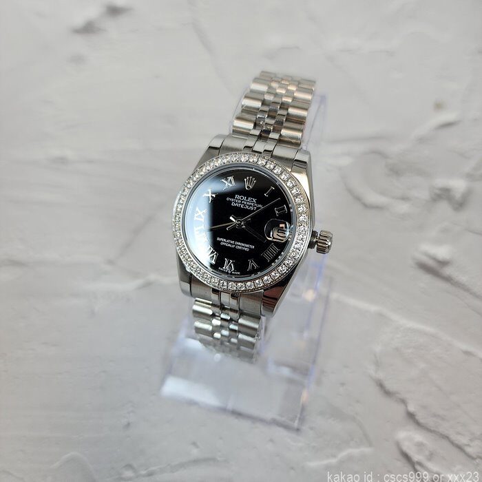 로렉스 데이저스트 블랙로마 다이아 31mm 시계 레플리카 미러급 SA급 S급 고퀄리티 롤렉스 워치 [여성] 4