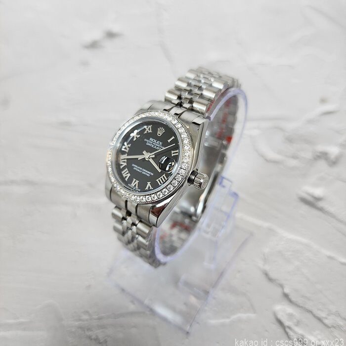 로렉스 데이저스트 블랙로마 다이아 31mm 시계 레플리카 미러급 SA급 S급 고퀄리티 롤렉스 워치 [여성] 5