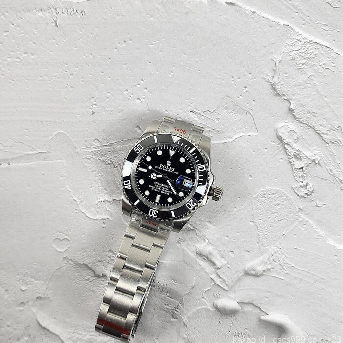 로렉스 서브마리너 블랙다이얼 41mm 글라인드락 버전 시계 레플리카 미러급 SA급 S급 고퀄리티 롤렉스 워치 - best 17