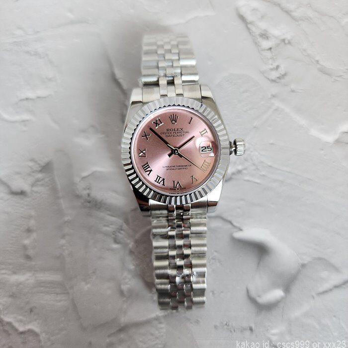 로렉스 데이저스트 핑크로마 시계 레플리카 미러급 SA급 S급 고퀄리티 롤렉스 워치 [여성] 5
