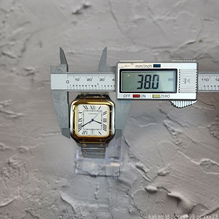 까르띠에 산토스 콤비 시계 레플리카 미러급 SA급 S급 고퀄리티 워치 6