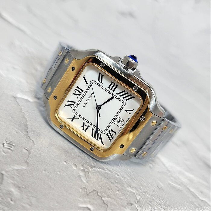 까르띠에 산토스 콤비 시계 레플리카 미러급 SA급 S급 고퀄리티 워치 7