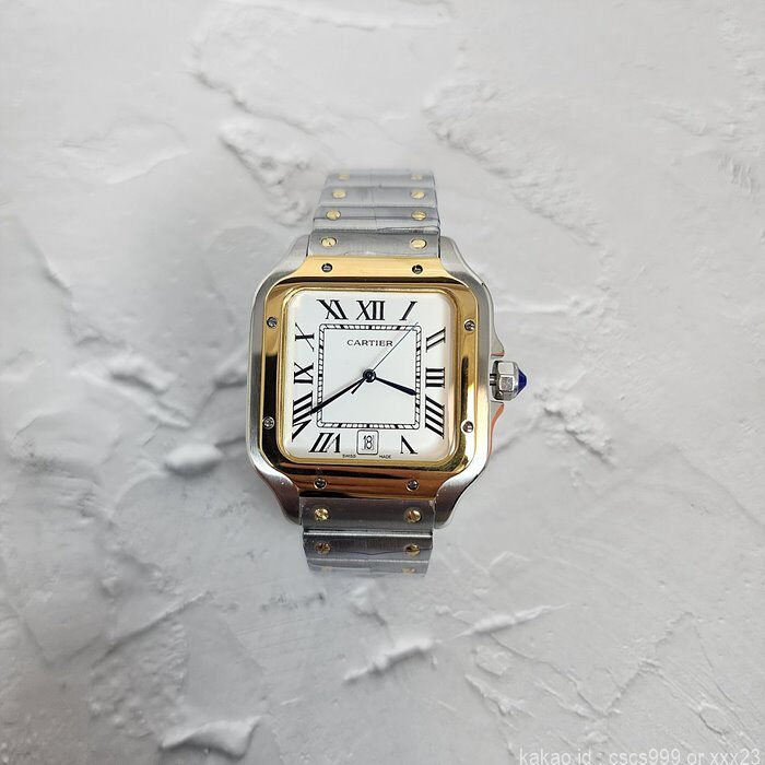 까르띠에 산토스 콤비 시계 레플리카 미러급 SA급 S급 고퀄리티 워치 11