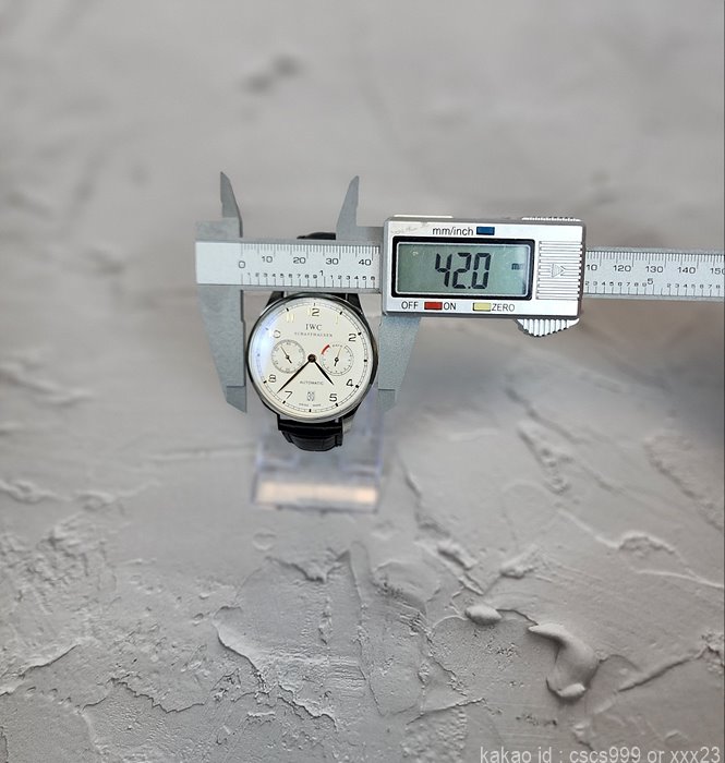 IWC 포르투기저 화이트다이얼 골드침 시계 레플리카 미러급 SA급 S급 고퀄리티 워치 6