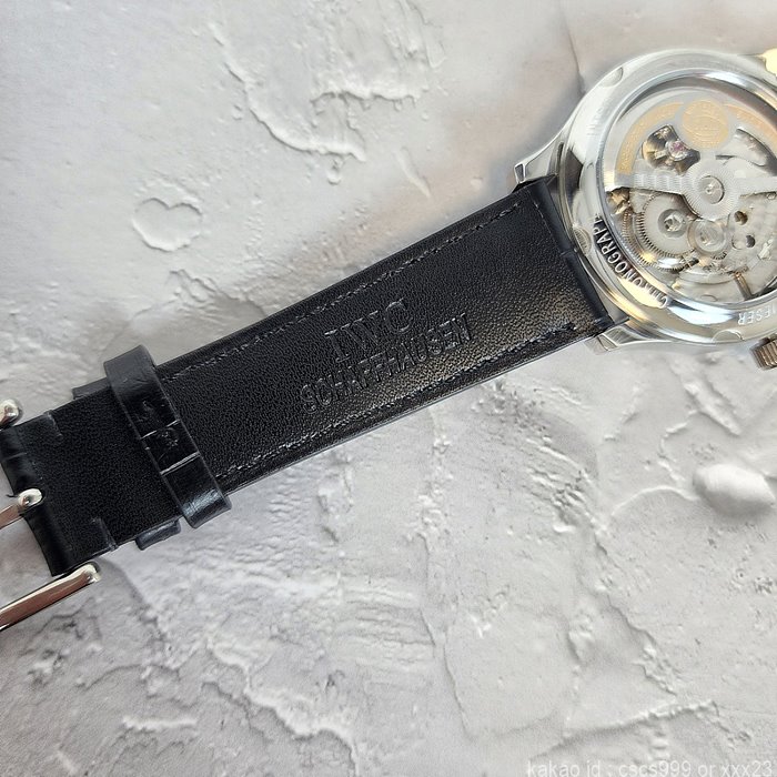 IWC 포르투기저 화이트다이얼 골드침 시계 레플리카 미러급 SA급 S급 고퀄리티 워치 12