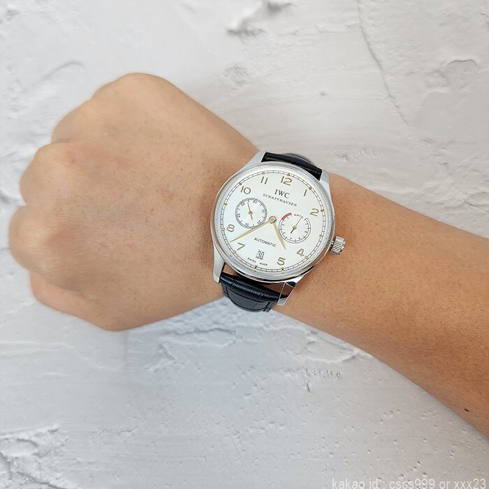 IWC 포르투기저 화이트다이얼 골드침 시계 레플리카 미러급 SA급 S급 고퀄리티 워치 15