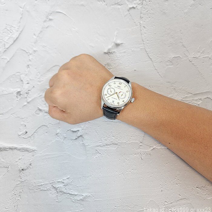 IWC 포르투기저 화이트다이얼 골드침 시계 레플리카 미러급 SA급 S급 고퀄리티 워치 16