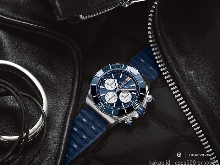 브라이틀링 슈퍼 크로노맷 블루다이얼 실버 시계 레플리카 미러급 SA급 S급 고퀄리티 워치 8