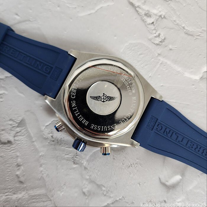 브라이틀링 슈퍼 크로노맷 블루다이얼 실버 시계 레플리카 미러급 SA급 S급 고퀄리티 워치 15