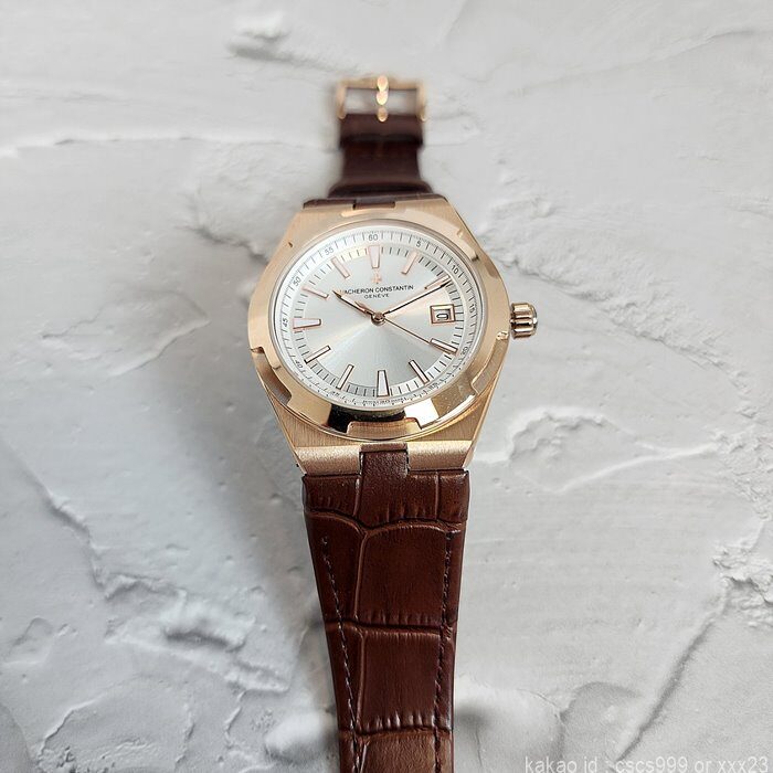 바쉐론콘스탄틴 오버시즈 4500v 화이트다이얼 핑크골드 시계 레플리카 미러급 SA급 S급 고퀄리티 워치 14