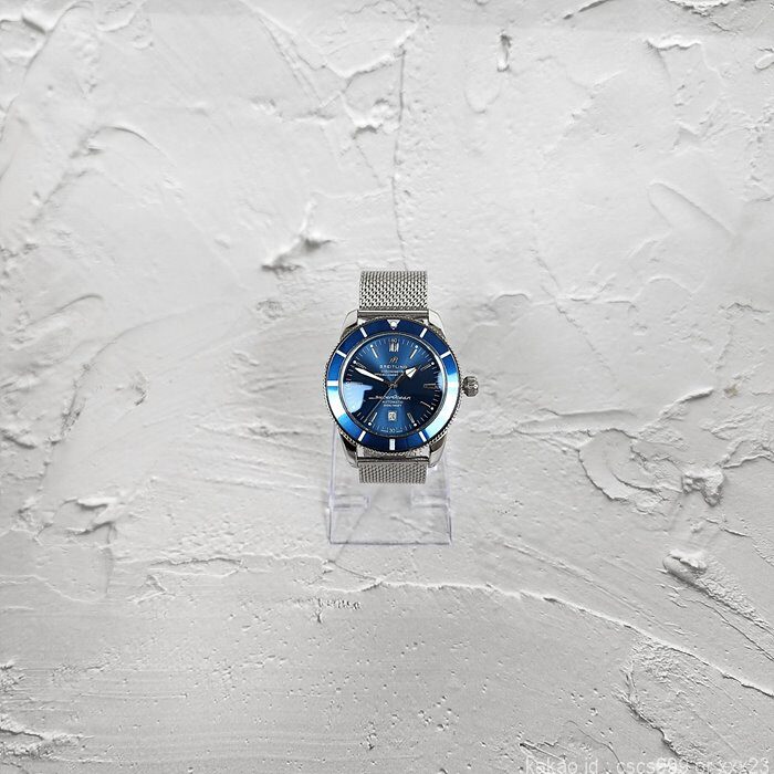 브라이틀링 슈퍼오션 헤리티지 블루다이얼 시계 레플리카 미러급 SA급 S급 고퀄리티 워치 14