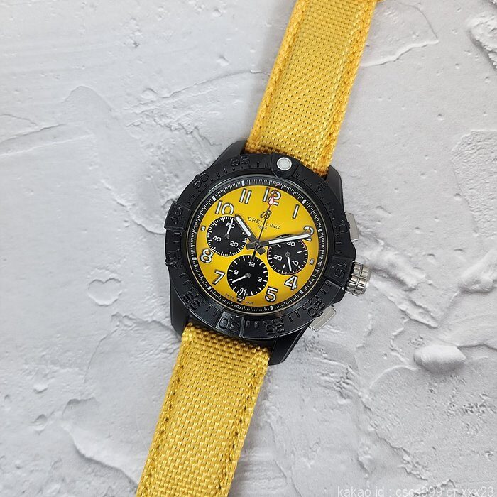 브라이틀링 어벤져 B01 옐로우다이얼 시계 레플리카 미러급 SA급 S급 고퀄리티 워치 12