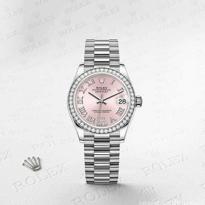 로렉스 데이저스트 핑크로마 다이아 31mm 시계 레플리카 미러급 SA급 S급 고퀄리티 롤렉스 워치 [여성] 7