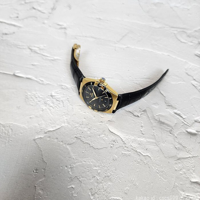 오메가 컨스틸레이션 코액시얼 마스터 블랙다이얼 골드 시계 레플리카 미러급 SA급 S급 고퀄리티 워치 12