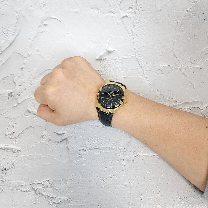 오메가 컨스틸레이션 코액시얼 마스터 블랙다이얼 골드 시계 레플리카 미러급 SA급 S급 고퀄리티 워치 22