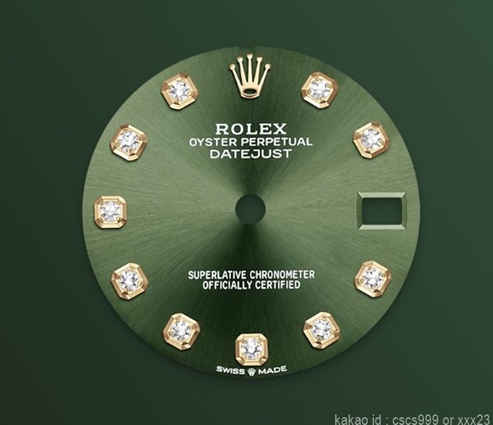 로렉스 데이저스트 올리브그린 콤비 다이아 31mm 시계 레플리카 미러급 SA급 S급 고퀄리티 롤렉스 워치 [여성] 2