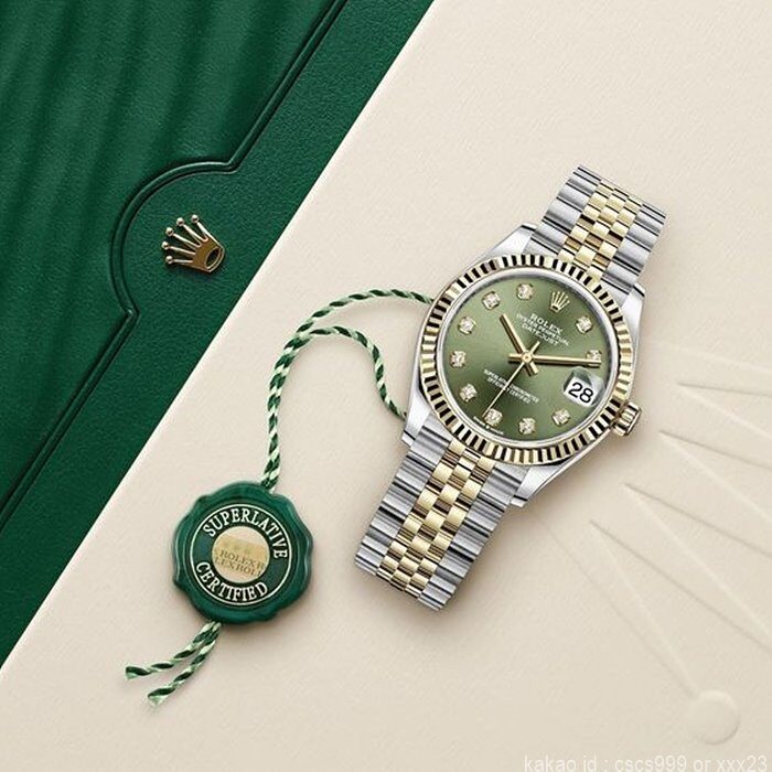 로렉스 데이저스트 올리브그린 콤비 다이아 31mm 시계 레플리카 미러급 SA급 S급 고퀄리티 롤렉스 워치 [여성] 5