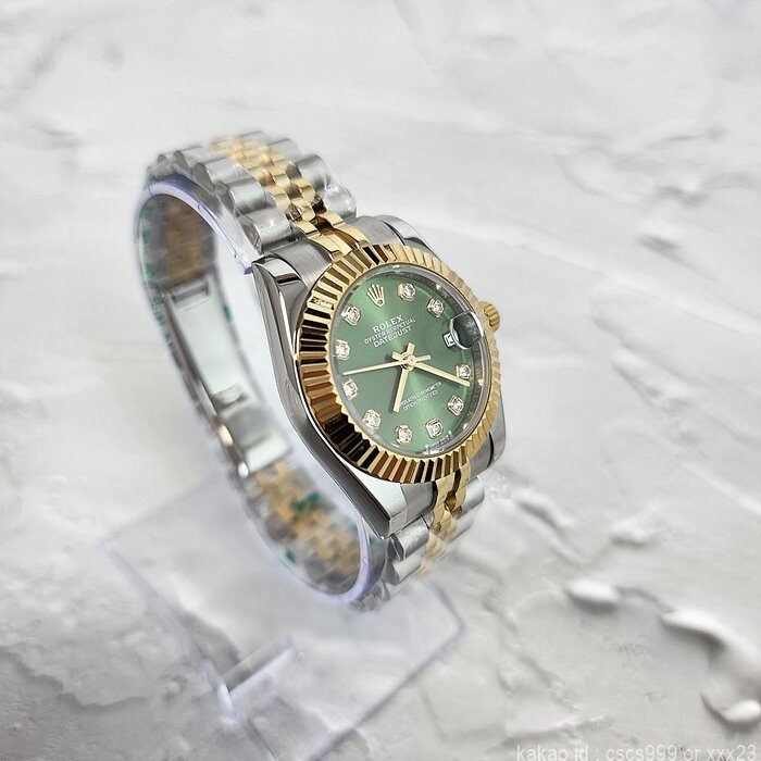 로렉스 데이저스트 올리브그린 콤비 다이아 31mm 시계 레플리카 미러급 SA급 S급 고퀄리티 롤렉스 워치 [여성] 6