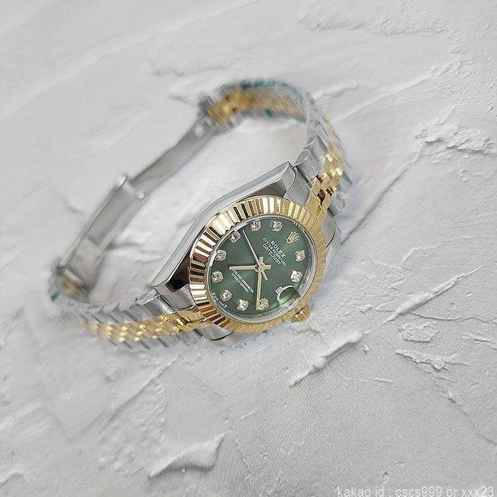 로렉스 데이저스트 올리브그린 콤비 다이아 31mm 시계 레플리카 미러급 SA급 S급 고퀄리티 롤렉스 워치 [여성] 10