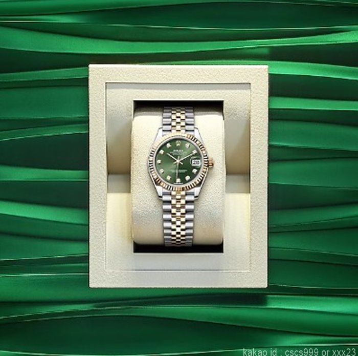 로렉스 데이저스트 올리브그린 콤비 다이아 31mm 시계 레플리카 미러급 SA급 S급 고퀄리티 롤렉스 워치 [여성] 11