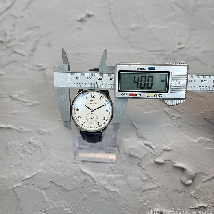 IWC 포르투기저 샤프하우젠 핸드와인드 화이트블루 시계 레플리카 미러급 SA급 S급 고퀄리티 워치 6